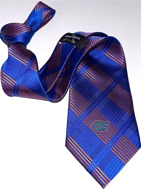 University of Florida Gators Plaid Tie